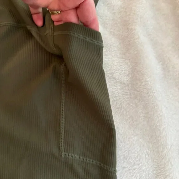 Maacie NWT Olive Green Jumpsuit/Romper Pregnancy Shapewear Size M - Picture 6 of 11